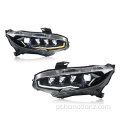 HCMOTIONZ 2016-2021 HONDA CIVIC ROTAÇÃO FRONTLAMPS FRONTAL